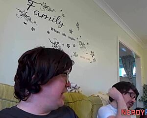 busty babe gives her first blowjob