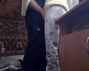 our gentle lesbian sex turns hardcore with orgasms and spanking 😍