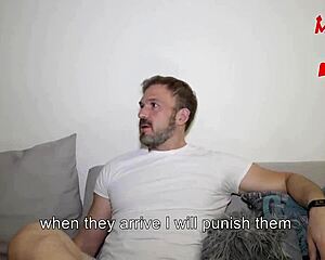 He Fucks 2 Brunettes After The Party