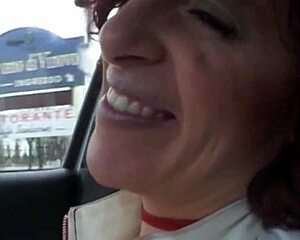 Maria took off her clothes in the car because they touched her before she met the wealthy