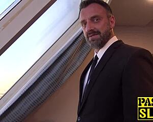 18yo sub ariell aquinas gets fed cum after anal doggystyle 😋