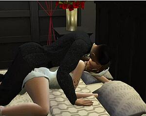 Watch this couple fucking on their wedding night