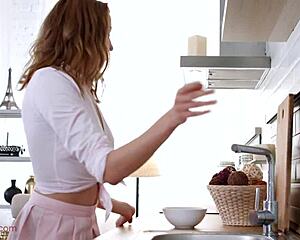 Mishelle Klein Rides Redhead in Impromptu Sex