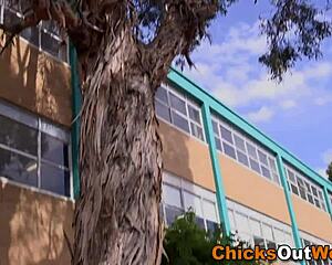 hairy aussie couple enjoys hardcore creampie in reality video