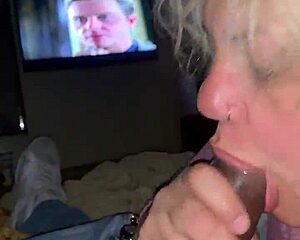 Big Black Cock Gets A Slow, Teasing Blowjob