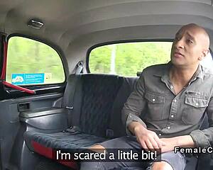 Does the baldheaded guy bang that busty cab driver?