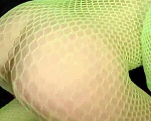 Nadia Diamo Twerks Hot Ass In Fishnet Bodysuit Slow Motion