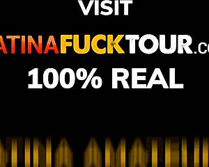 Big natural tits hot brunette latina real amateur sex with married neighbour