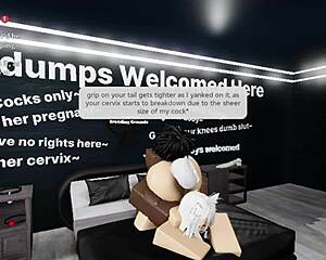 roblox cat girl gets blacked - roblox