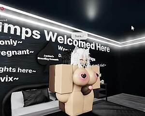 roblox cat girl gets blacked - roblox