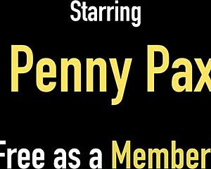 redhead penny pax stuffs cunt glass vaginal plug