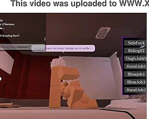 Este chico me follo duro hasta llenarme roblox sexo