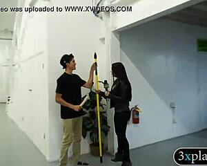 Blindfolded Guy Fucks Pussy