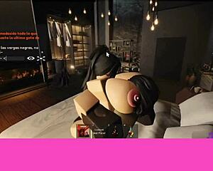 BBC delivers a huge dose of cock to that whore 😈