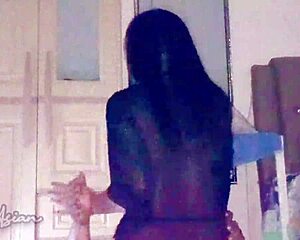 delicious pussy sexy asian girl big ass and fuck at midnight - pov