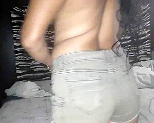 Karely In Her Rich Pink Thong, Suggesting Anal Orgy Fun