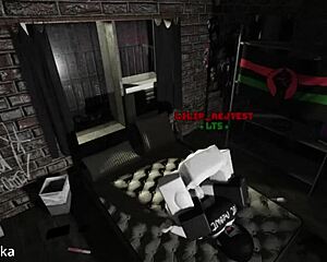 the comgirl played der hood in roblox and then got fucked hard in the condo