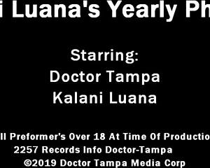 dr tampa gives kalani luana her yearly physical backstage