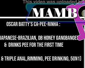 Very Slim Japanese-Brazilian Anal Rimming