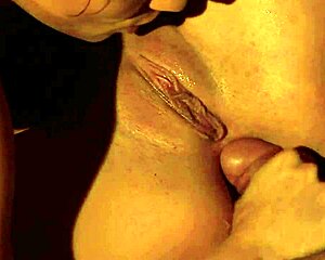 Blonde lubes cock for better anal slip in outdoor 3some riding.