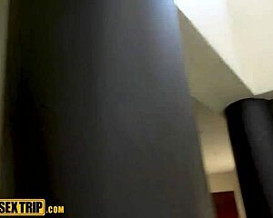 Oiled Big Black Tits Riding Dick