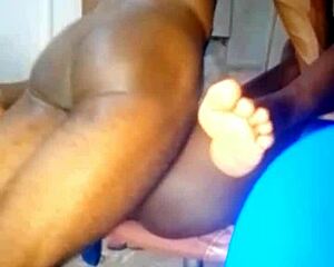 Good hard fuck for my little african teen slut