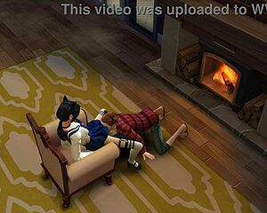 Watch this amazing cunnilingus in The Sims 4! Licking pussy so provocatively!