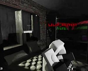 the comgirl played der hood in roblox and then got fucked hard in the condo