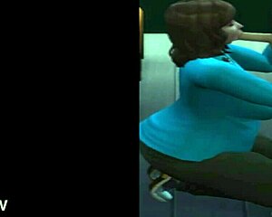 Bus driver gives a lively blowjob ride on the bus