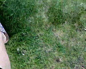 Barfu� In Latschen
