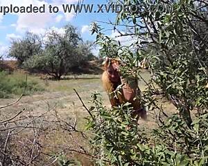 Savannah vixen, that mature amateur, gets wild outdoors!