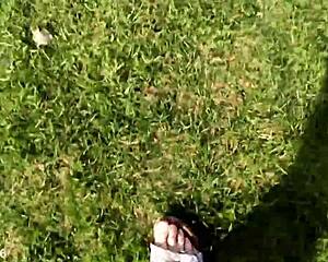 Barfu� In Latschen