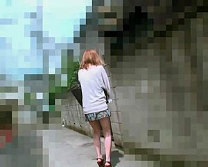 hey check out this lovely japanese teen giving deepthroat head and getting bent over for doggystyle anal fingering in fishnets