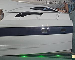 Fucking Blonde Without Condom on Yacht in Sheer