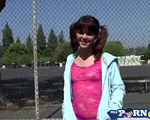 biker elizabeth goes on rough ride