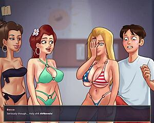 I just finished watching Summertime Saga 221 and it's got some interesting twists in the storyline.