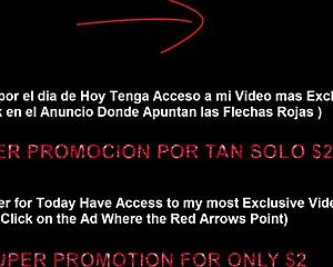 Stepdaughter on furniture in sexy short jeans with huge ass