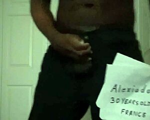 American And French Threesome Roleplay With Cum