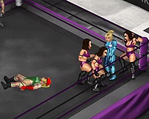 Fire Pro Wrestling World 18 Ryona