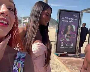 Two trans women saw me at the beach and I got an erection