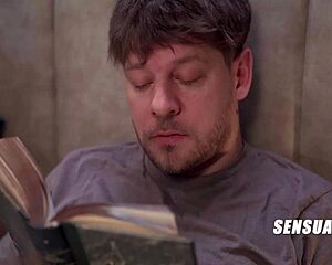 She wanted the book mark between his pants