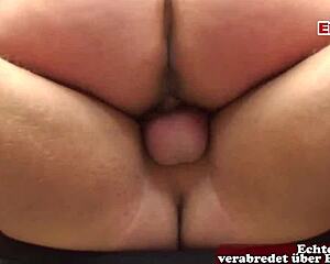 old german milf hooks up with a stranger