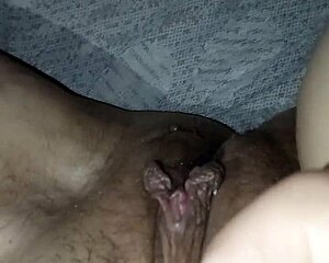 Gretala showcasing her big pussy lips in sensual oily scenes