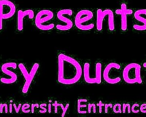 Daisy Ducati's Intriguing Doctor Exam For University Entrance