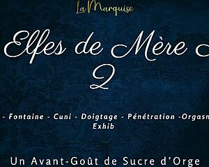 Les Elfes De Mère Noël 2 Features French Dirty Talk and Intense Squirting Action