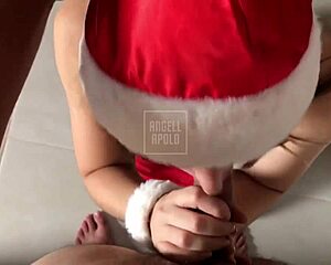 Blonde's Christmas Ass Worship Compilation