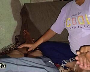 Indian desi step brother in law fucks sister in law in bedroom!