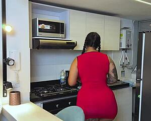 Why do all my maids have to be brunettes with huge asses?