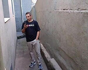 My friend said, come fuck my wife, she's too horny, and I'll watch you tear her ass