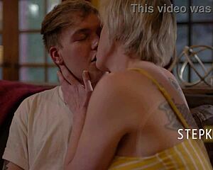 Busty mother-in-law flattered by taboo attention